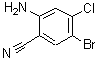 CAS 登录号：671795-60-1， 2-氨基-5-溴-4-氯-苯甲腈
