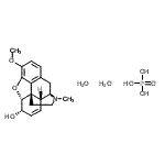 CAS 登录号：67183-66-8， (5alpha,6alpha)-3-甲氧基-17-甲基-7,8-二去氢-4,5-环氧吗喃-6-醇磷酸酯水合物(1:1:2)