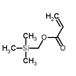CAS 登录号：67186-35-0， (三甲基硅烷基)甲基丙烯酸酯