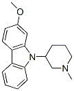 CAS 登录号：67196-08-1， 7-甲氧基-9-(1-甲基-3-哌啶基)-9H-咔唑