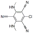 CAS 登录号：67205-50-9， 4,6-二(甲基氨基)-2-氯苯-1,3,5-三甲腈