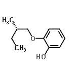 CAS 登录号：672308-50-8， 2-{[(2S)-2-甲基丁基]氧基}苯酚
