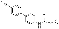 CAS#: 672309-99-8, 2-Methyl-2-propanyl (4'-cyano-4-biphenylyl)carbamate