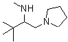 CAS 登录号：672310-03-1， N,3,3-三甲基-1-(1-吡咯烷基)-2-丁胺