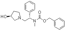 CAS#: 672310-23-5, Benzyl {(1S)-2-[(3S)-3-hydroxy-1-pyrrolidinyl]-1-phenylethyl}methylcarbamate