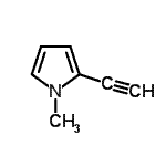 CAS#: 67237-52-9, 2-Ethynyl-1-methyl-1H-pyrrole
