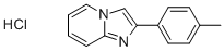 CAS 登录号：67292-99-3， 2-(对甲苯基)咪唑并(1,2-a)吡啶盐酸盐