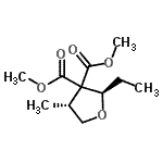 CAS#: 672927-94-5, Dimethyl (2R,4R)-2-ethyl-4-methyldihydro-3,3(2H)-furandicarboxylate