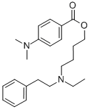 CAS 登录号：67293-24-7， 4-(二甲基氨基)苯甲酸 4-(乙基苯乙基氨基)丁酯