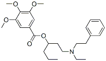 CAS#: 67293-39-4, 3,4,5-Trimethoxybenzoic Acid 3-[Ethyl(Phenethyl)Amino]-1-Propylpropyl Ester