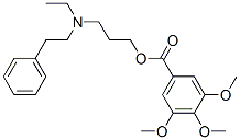 CAS#: 67293-50-9, 3,4,5-Trimethoxybenzoic Acid 3-(N-Ethyl-N-Phenethylamino)Propyl Ester
