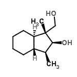 CAS#: 672936-75-3, (1R,2S,3S,3aR,7aR)-1-(Hydroxymethyl)-1,3-dimethyloctahydro-1H-inden-2-ol