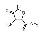 CAS 登录号：672942-93-7， 4-氨基-3-氧代-1,2-恶唑烷-5-甲酰胺