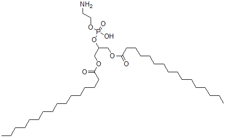 CAS#: 67303-93-9, Hexadecanoic Acid 1,1'-[2-[[(2-Aminoethoxy)Hydroxyphosphinyl]Oxy]-1,3-Propanediyl] Ester