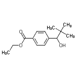 CAS 登录号：673458-00-9， 乙基4-(1-羟基-2,2-二甲基丙基)苯甲酸酯