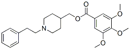 CAS 登录号：67361-19-7， 1-苯乙基-4-哌啶甲醇 (3,4,5-三甲氧基苯甲酸酯)