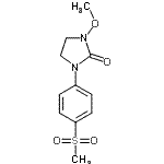CAS 登录号：67461-86-3， 1-甲氧基-3-[4-(甲基磺酰基)苯基]-2-咪唑烷酮