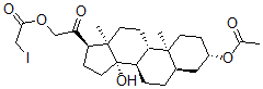 CAS#: 67462-34-4, (14beta,17R)-3beta,14,21-Trihydroxy-5beta-Pregnan-20-One 3-Acetate 21-Iodoacetate