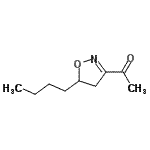 CAS#: 674804-61-6, 1-(5-Butyl-4,5-dihydro-1,2-oxazol-3-yl)ethanone