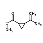 CAS#: 67500-46-3, Methyl 2-isopropenylcyclopropanecarboxylate