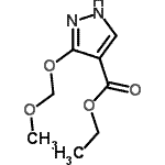 CAS 登录号：675149-54-9， 乙基3-(甲氧基甲氧基)-1H-吡唑-4-羧酸酯