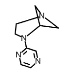CAS#: 675591-28-3, 4-(2-Pyrazinyl)-1,4-diazabicyclo[3.1.1]heptane