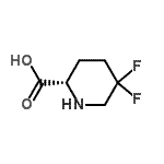 CAS#: 675605-32-0, (2S)-5,5-Difluoro-2-piperidinecarboxylic acid