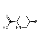CAS#: 675605-36-4, (2S,5R)-5-Fluoro-2-piperidinecarboxylic acid