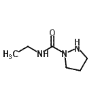 CAS#: 67580-94-3, N-Ethyl-1-pyrazolidinecarboxamide