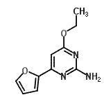 CAS 登录号：675819-61-1， 4-乙氧基-6-(2-呋喃基)-2-嘧啶胺