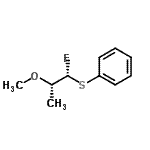 CAS 登录号：675958-05-1， {[(1R,2S)-1-氟-2-甲氧基丙基]硫基}苯