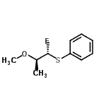 CAS 登录号：675958-13-1， {[(1R,2R)-1-氟-2-甲氧基丙基]硫基}苯