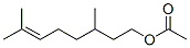 CAS#: 67601-05-2, (-)-3,7-Dimethyloct-6-Enyl Acetate
