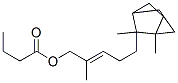 CAS 登录号：67633-99-2， 5-(2,3-二甲基三环[2.2.1.02,6]庚-3-基)-2-甲基戊-2-烯基丁酸酯