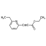 CAS 登录号：676343-11-6， 乙基3-(6-乙基-2-吡啶基)-2-丙炔酸酯