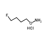 CAS#: 676525-71-6, 1-(Aminooxy)-4-fluorobutane hydrochloride (1:1)
