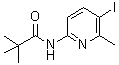 CAS 登录号：676588-16-2， N-(5-碘-6-甲基-2-吡啶基)-2,2-二甲基丙酰胺