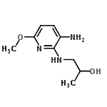CAS#: 677009-67-5, 1-[(3-Amino-6-methoxy-2-pyridinyl)amino]-2-propanol