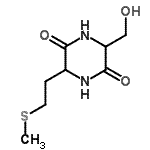 CAS 登录号：677021-07-7， 3-(羟基甲基)-6-[2-(甲硫基)乙基]-2,5-哌嗪二酮