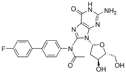 CAS#: 67764-18-5, 8-(Acetyl(4'-Fluoro(1,1'-Biphenyl)-4-Yl)Amino)-2'-Deoxy-Guanosine