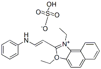 CAS#: 67800-93-5, Ethyl 3-Ethyl-2-[2-(Phenylamino)Vinyl]Naphth[1,2-d]Oxazolium Sulphate