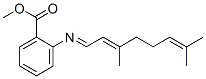 CAS 登录号：67801-47-2， 2-[(3,7-二甲基-2,6-辛二烯亚基)氨基]苯甲酸甲酯