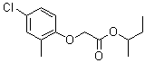 CAS 登录号：67829-78-1， 1-甲基丙基(4-氯-2-甲基苯氧基)乙酸酯