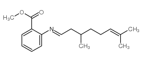 CAS#: 67845-42-5, Methyl 2-((3,7-dimethyl-6-octenylidene)amino)benzoate