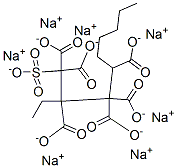 CAS 登录号：67845-70-9， 1-(2-乙基己氧羰基)壬烷-1-磺酸钠