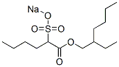 CAS 登录号：67845-72-1， 2-(钠氧磺酰基)己酸 2-乙基己基酯