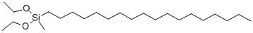 CAS 登录号：67859-75-0， N-十八烷基甲基二乙氧基硅烷