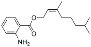 CAS 登录号：67859-99-8， (Z)-3,7-二甲基辛-2,6-二烯基邻氨基苯甲酸酯