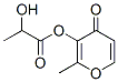 CAS 登录号：67860-02-0， 2-甲基-4-氧代-4H-吡喃-3-基乳酸酯