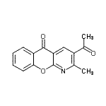 CAS#: 67867-47-4, 3-Acetyl-2-methyl-5H-chromeno[2,3-b]pyridin-5-one